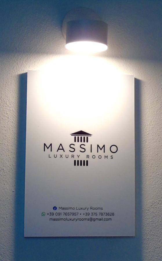 פלרמו Massimo Luxury Rooms מראה חיצוני תמונה